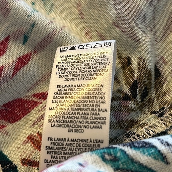 Beachlunchlounge Cotton Linen Blend Tropical Vacation Beach Party Dress Size SP - Picture 11 of 11